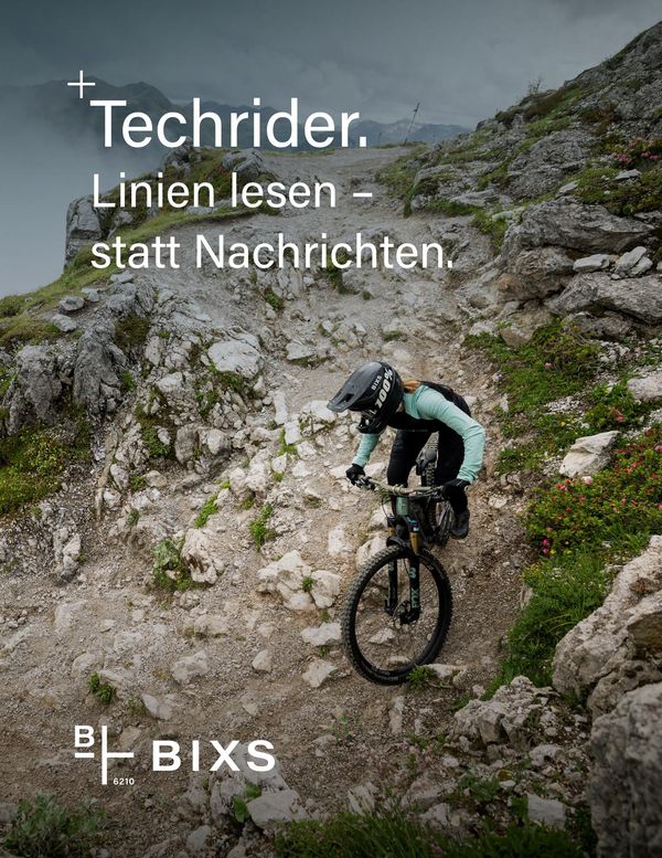 Techrider – Linien lesen – statt Nachrichten.