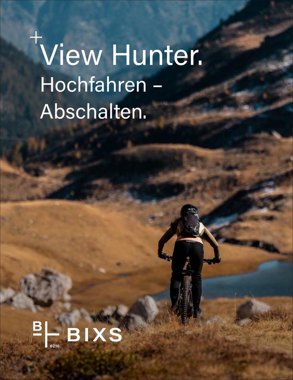 View Hunter – Hochfahren – Abschalten.