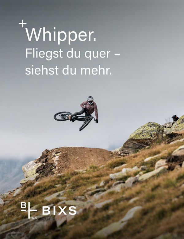Whipper – Fliegst du quer – siehst du mehr.